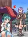 __tatara_kogasa_and_hijiri_byakuren_touhou_drawn_by_sugiyama_ichirou__9dae1fc0ac4666cd520b165ea2aa1abf