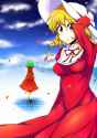 __kazami_yuuka_and_elly_touhou_and_1_more_drawn_by_kochouka__542168d115b29a3e1e647fad614d43a0