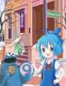 __cirno_kermit_the_frog_and_cookie_monster_touhou_and_2_more_drawn_by_sixten__3762a92d317fbc18b950cba6c7868f37