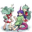 __komano_aunn_and_tenkajin_chiyari_touhou_drawn_by_kaigen_1025__9e30dcfe32d472438269f78df1fdcbc8