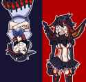 __matoi_ryuuko_kijin_seija_and_senketsu_touhou_and_1_more_drawn_by_zassou_maruko__3494e06338593c18c7c9f5b97257da6d