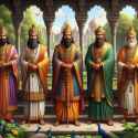 5 Indian kings side by side