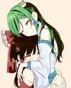 sanae hugs hana