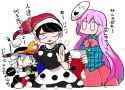 __komeiji_koishi_hata_no_kokoro_and_doremy_sweet_touhou_drawn_by_furukawa_yomawari__3b9bcc8140fb13bdb8e95086361c1cd1