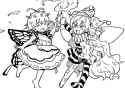 __clownpiece_and_eternity_larva_touhou_drawn_by_kinosaki__6d9b9d5c7bea434ffa2d3e51bf887714