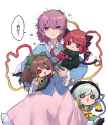 __komeiji_koishi_komeiji_satori_kaenbyou_rin_and_reiuji_utsuho_touhou_drawn_by_unime_seaflower__684a69250bb7eac361d5048d580629a5