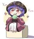 touhou sukuna eat candy yum