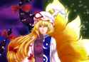 __yakumo_yukari_and_yakumo_ran_touhou_drawn_by_karasutomo__cd574dd7ef61eb3d0b40acd848b53036