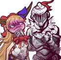 __ibuki_suika_and_goblin_slayer_touhou_and_1_more_drawn_by_keebweebin__607c772d3628e55bf484377e813f68aa