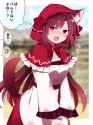 __imaizumi_kagerou_and_little_red_riding_hood_touhou_drawn_by_you_noanoamoemoe__sample-afc0f508603fd4e4ca5040ef0759b2ad