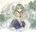 __kochiya_sanae_and_mishaguji_touhou_drawn_by_konabetate__d0bff200e4a79593b8347e35052f1ba6