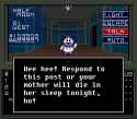 hee hee respond or else