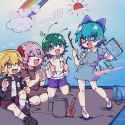 __cirno_rumia_mystia_lorelei_and_wriggle_nightbug_touhou_drawn_by_bobotatamu__sample-d75ef2d7b5968bfb5b1eeaebabacf6ef