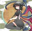 __houjuu_nue_touhou_drawn_by_hammer_sunset_beach__50f78e86d266eaf55fe989eef193a4c1