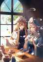 __kirisame_marisa_yakumo_yukari_saigyouji_yuyuko_lunasa_prismriver_merlin_prismriver_and_1_more_touhou_drawn_by_yen_mi__255032987e1fce6c32169a2ab954df47