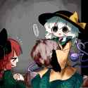 __komeiji_koishi_and_kaenbyou_rin_touhou_drawn_by_heripantomorrow__2c43cf9146a47b6b6fe011cedf92418e