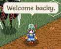 welcome backy