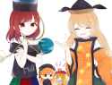 __clownpiece_junko_hecatia_lapislazuli_and_matara_okina_touhou_drawn_by_umi_nana_spring__04f83eac441e630f77abf4b0f0c53af8