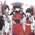 __hakurei_reimu_sendai_hakurei_no_miko_and_gensokyo_s_first_hakurei_miko_touhou_and_1_more_drawn_by_user_mprk5278__fe9c9c95fc42797a353e8b5cba9b3976