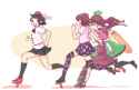 __shameimaru_aya_reiuji_utsuho_mystia_lorelei_himekaidou_hatate_and_usain_bolt_touhou_and_1_more_drawn_by_yoruny__8d0dfe9cce649d00f2b53843e1ec1dc6