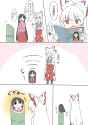 __fujiwara_no_mokou_and_houraisan_kaguya_touhou_and_1_more_drawn_by_deetamu__a69c292703c62391b68950b91c99914c