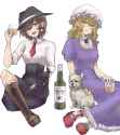 __usami_renko_and_maribel_hearn_touhou_and_2_more_drawn_by_moromoro__e6b75f216a7982cb34c7637867dddb57