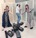 Taneda Risa, Tone Kentarou, and Inagaki Konomi from theUtawarerumono Lost Flag5.5th Anniversary Special