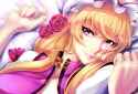__Yakumo_Yukari_Touhou_Drawn_By_Kosuke_Gonzo_2010__15b1a4a9759d4d5ff0867897b565238c
