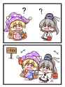 __mononobe_no_futo_and_clownpiece_touhou_drawn_by_shitacemayo__1ea2248308076a8f9c8a1f395b68be52