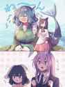 __reisen_udongein_inaba_inaba_tewi_imaizumi_kagerou_and_wakasagihime_touhou_drawn_by_haruwaka_064__1bec55a40eb7212793f247d0673fc897