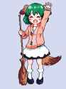 touhou kyouko wave wag tail