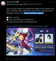 Screenshot 2025-06-26 Honkai Star Rail (@honkaistarrail) Attending Anime Expo 2025 #StarRailAX2025 Join us at the Aniplex of America Mini Stage for the Honkai Star Rail x Fate_stay night UBW Mini Stage Pan[...]