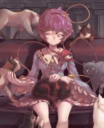 __komeiji_satori_and_kaenbyou_rin_touhou_drawn_by_sunnysideup__b2abc03b168e8a84fb2e17d4db806126