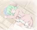 touhou kyouko sleeping on floor