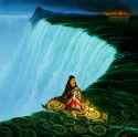 Waterfall sit