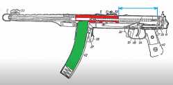 PPS43 long bolt travel as inspired by the MP-40