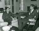 Congressman Inouye meets with President Kennedy