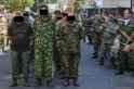 Ukrainian prisoners are paraded by pro-Russian separatists