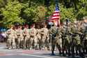 polish vs us army parade