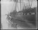 submarine_USS_L-1_alongside_sailing_frigate_USS_Constitution