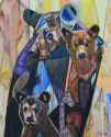 family-time-bears-painting-artist-kent-paulette