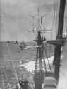 Takao, Maya, Myoko, Haguro, Mutsu, photographed from Atago August 30 1942