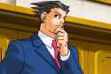phoenix wright thinking