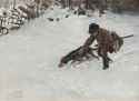 Bruno_Liljefors_-_Jägare_med_hund_1891