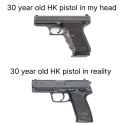 30 year old HK pistol