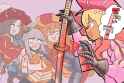 bullied samuarai katana rattlecan kawaii&#039;d, this is NTR