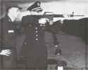 Lt Col Robert Vallendorf with an original AR-15 (AD 1958)