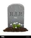 rip-gravestone-isolated-on-white-background-HJCGHT-675249187