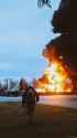Ukrainian pilot going to his Mig-29 after russian missile strike,early days of russian invasion