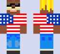 america bear skin